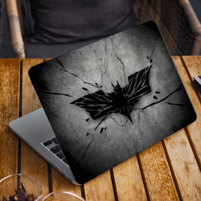 Laptop Skin for Apple MacBook - Batman Black - Image 5